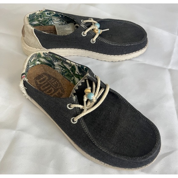 hey dude women shoes size 6 wendy fringe - Picture 5 of 8